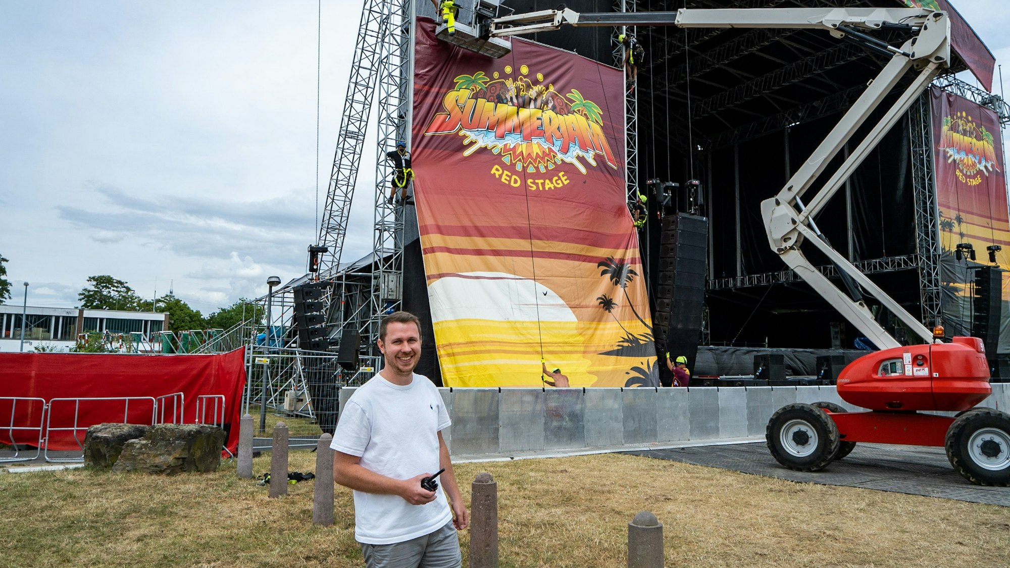 Marius Brozi ist Veranstalter des Summerjam Festival.