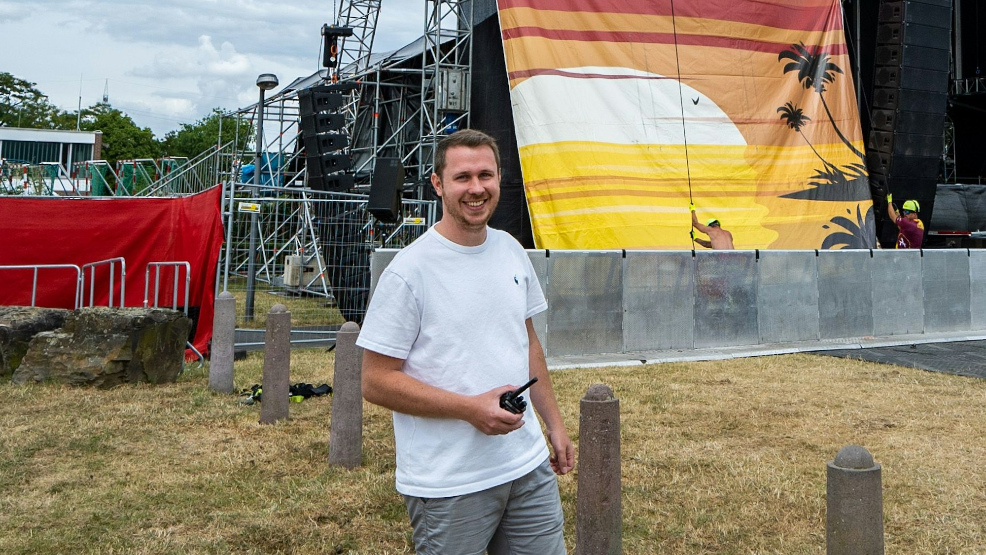 Marius Brozi ist Veranstalter des Summerjam Festival. Er hat die Leitung während der Corona-Pause übernommen.