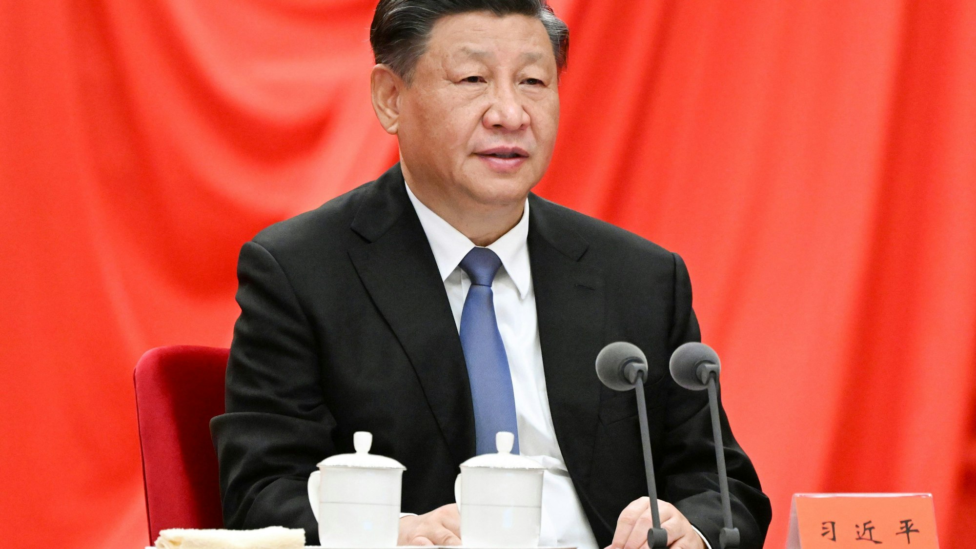 Xi Jinping, Staatspräsident und Vorsitzender der Zentralen Militärkommission von China