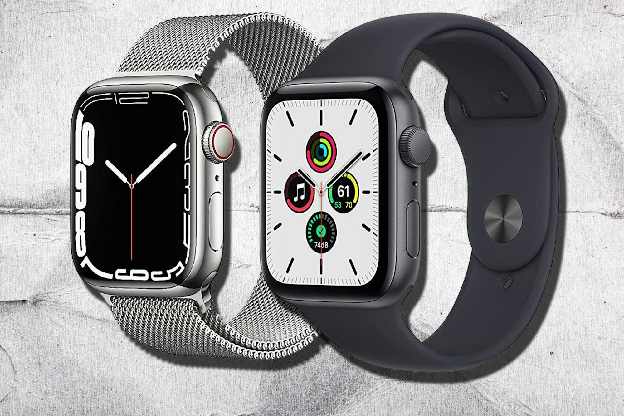 Abbildung der Apple Watches