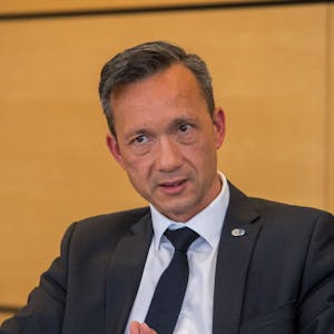 Der Kölner Polizeipräsident Falk Schnabel