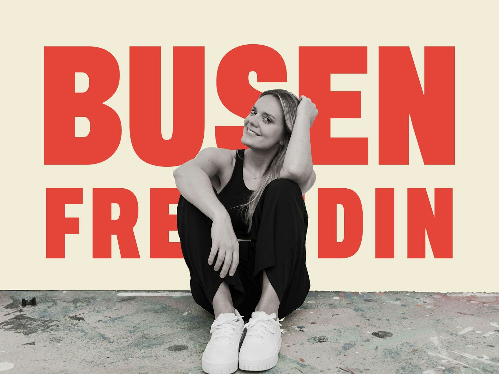 Das Cover der neusten Staffel der Podcastreihe „Busenfreundin“ von Ricarda Hofmann.
