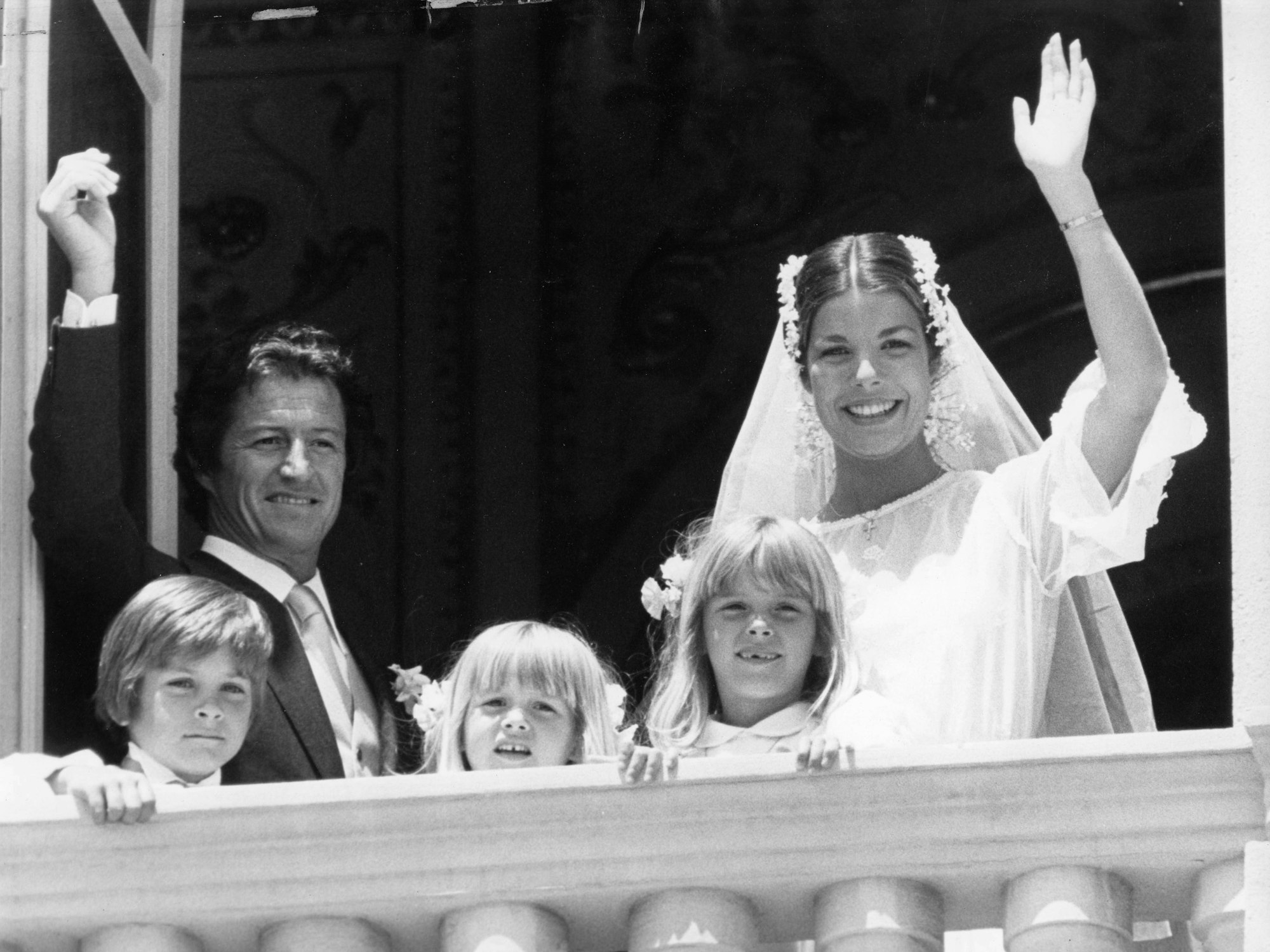 Prinzessin Caroline von Monaco mit Ehemann Philippe Junot.