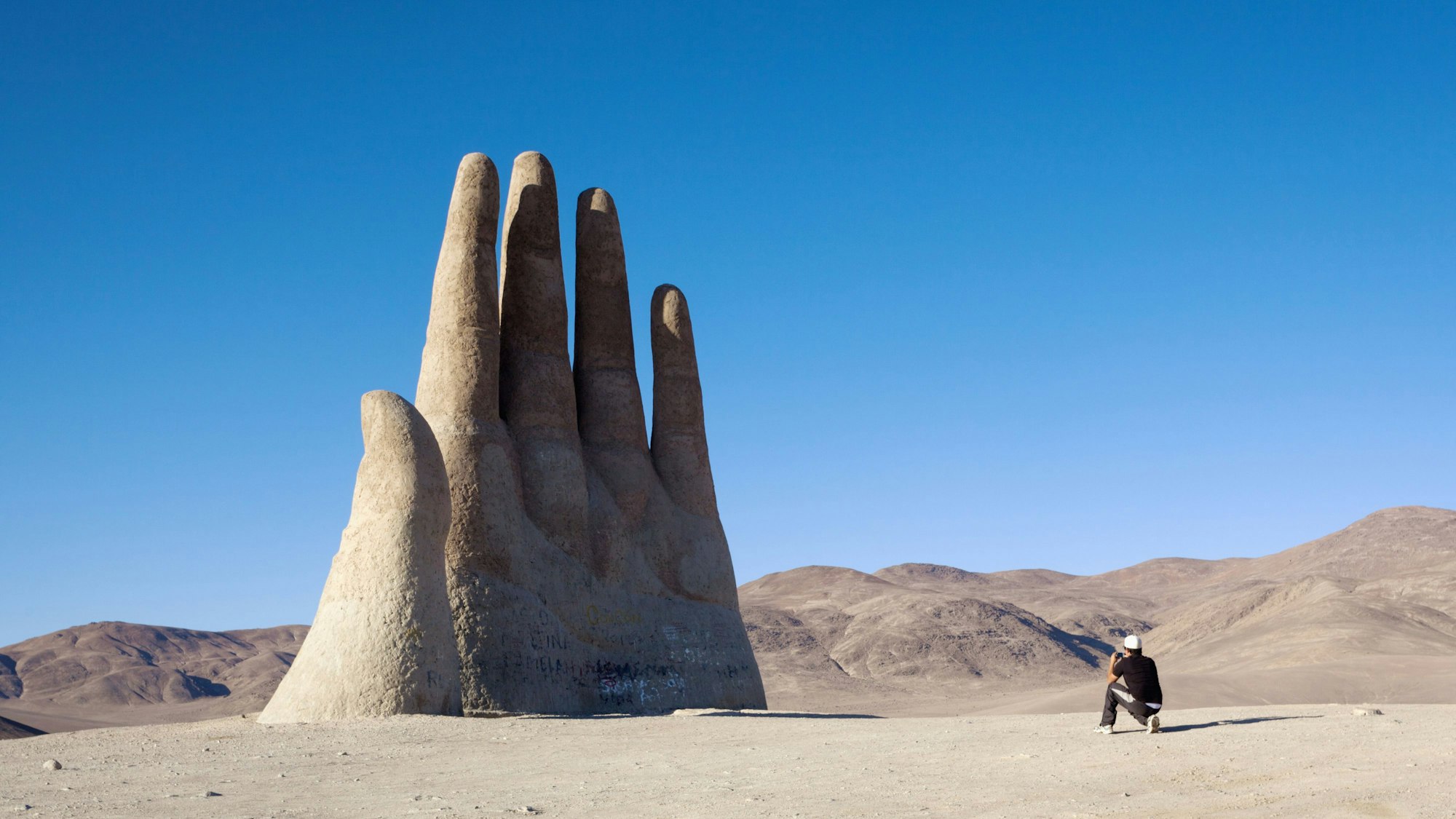 Mano del Desierto: „Die Hand in der Wüste“