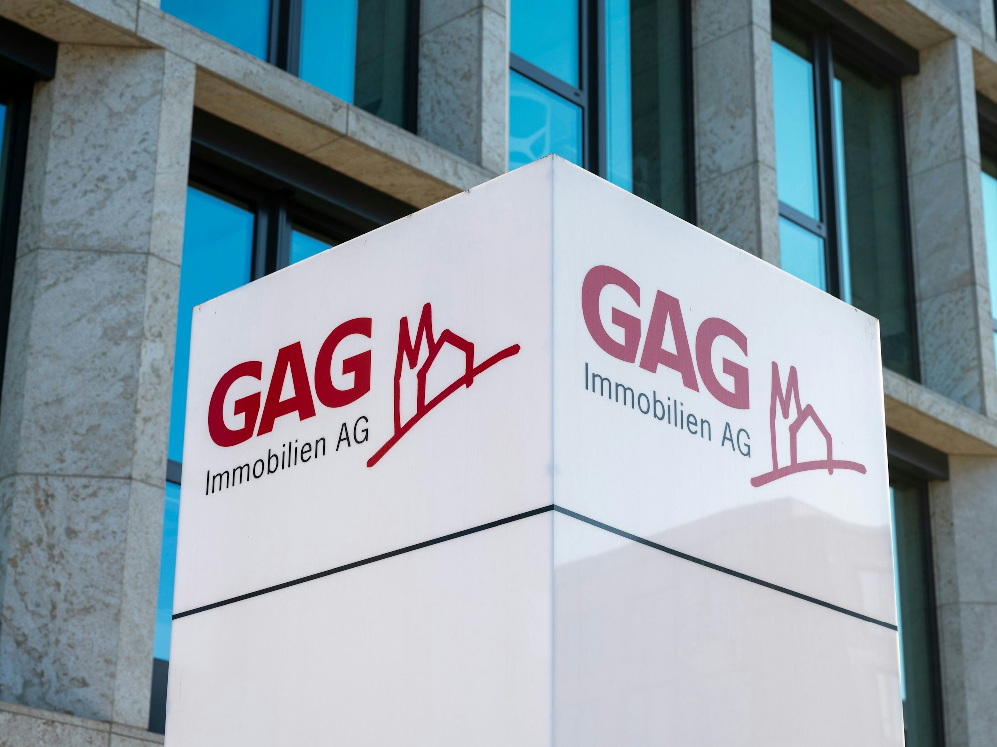 Die Hauptverwaltung der GAG Immobilien AG auf der Straße des 17. Juni in Köln.