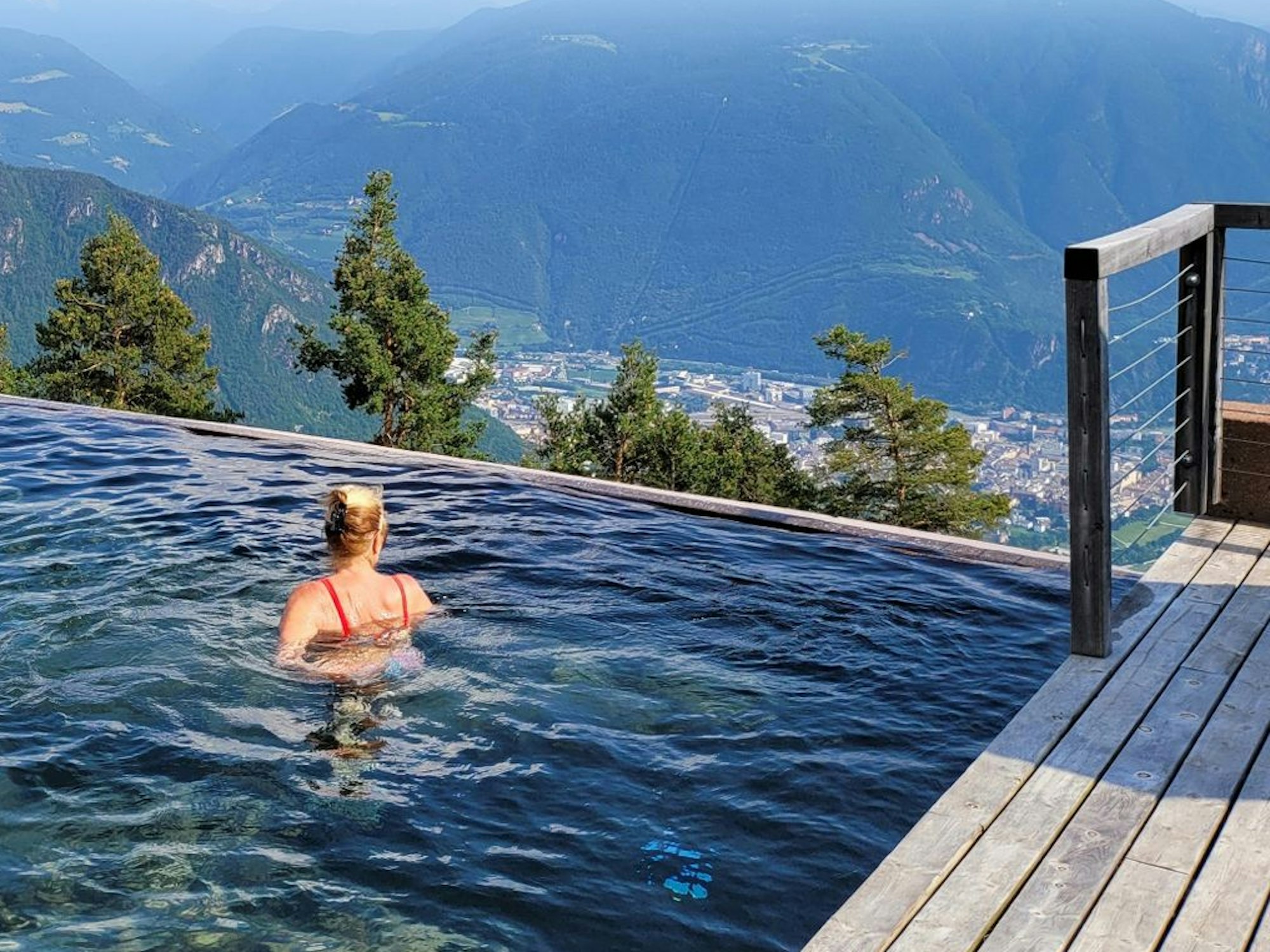 Das Hotel Belvedere in Jenesien/Südtirol im Juni 2021