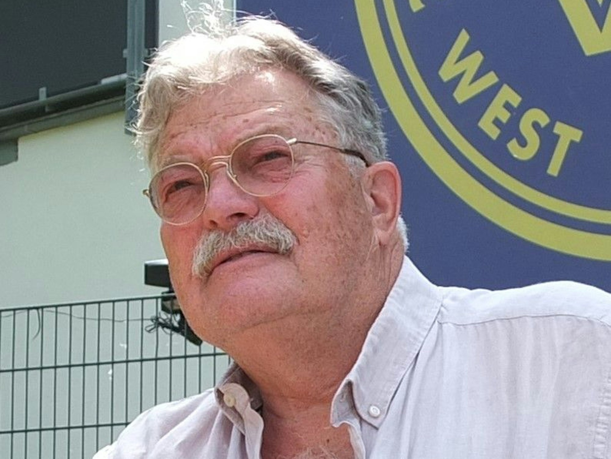 Kurt Nürnberg, Präsident des SC West Köln. Foto: Rösgen