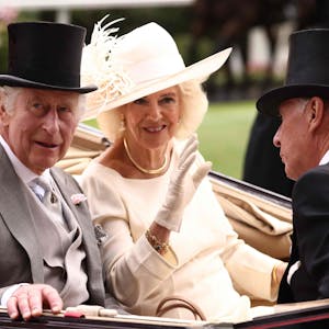 König Charles und Königin Camilla beim Royal Ascot 2023.