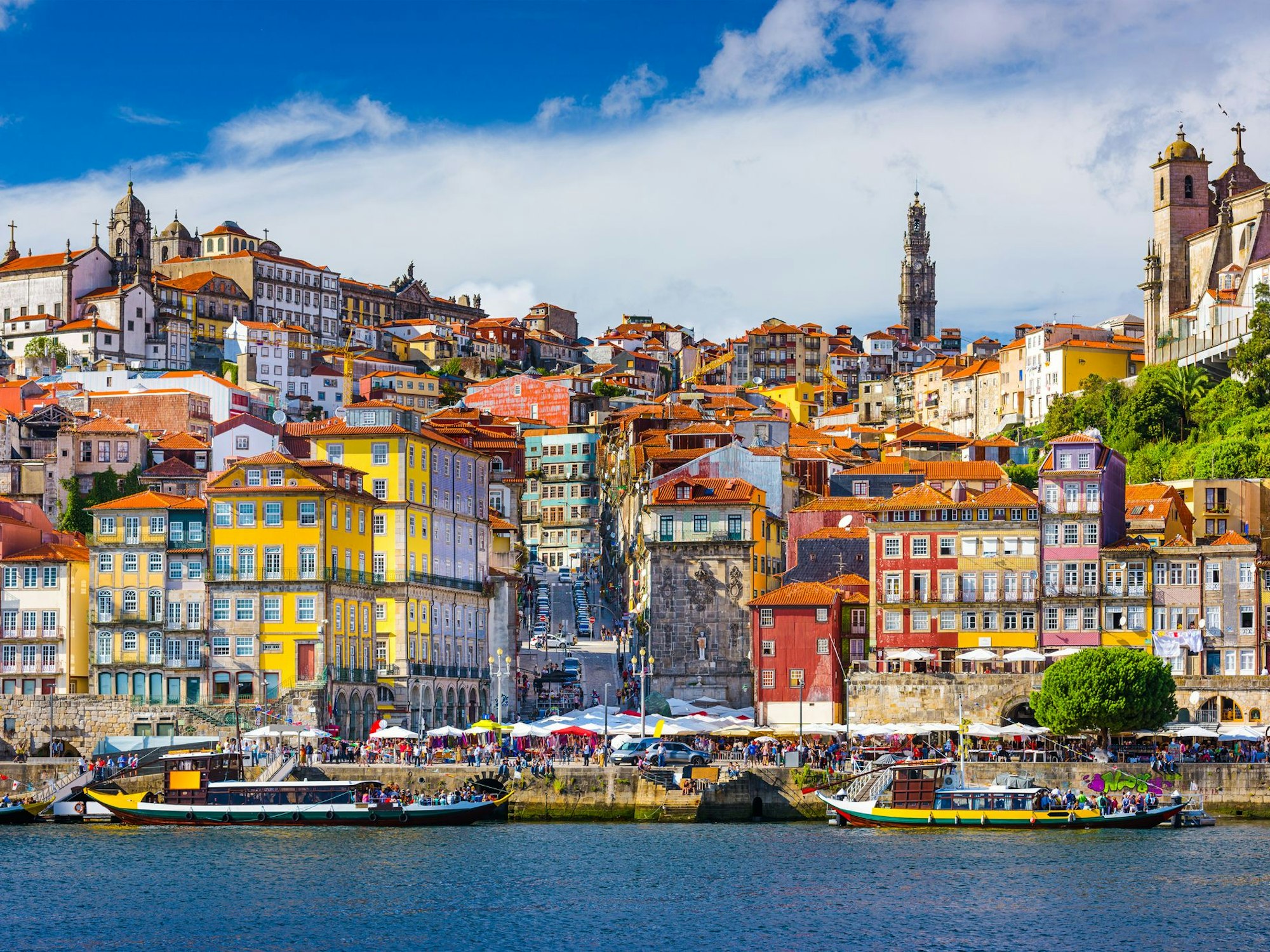 Blick auf Porto in Portugal.