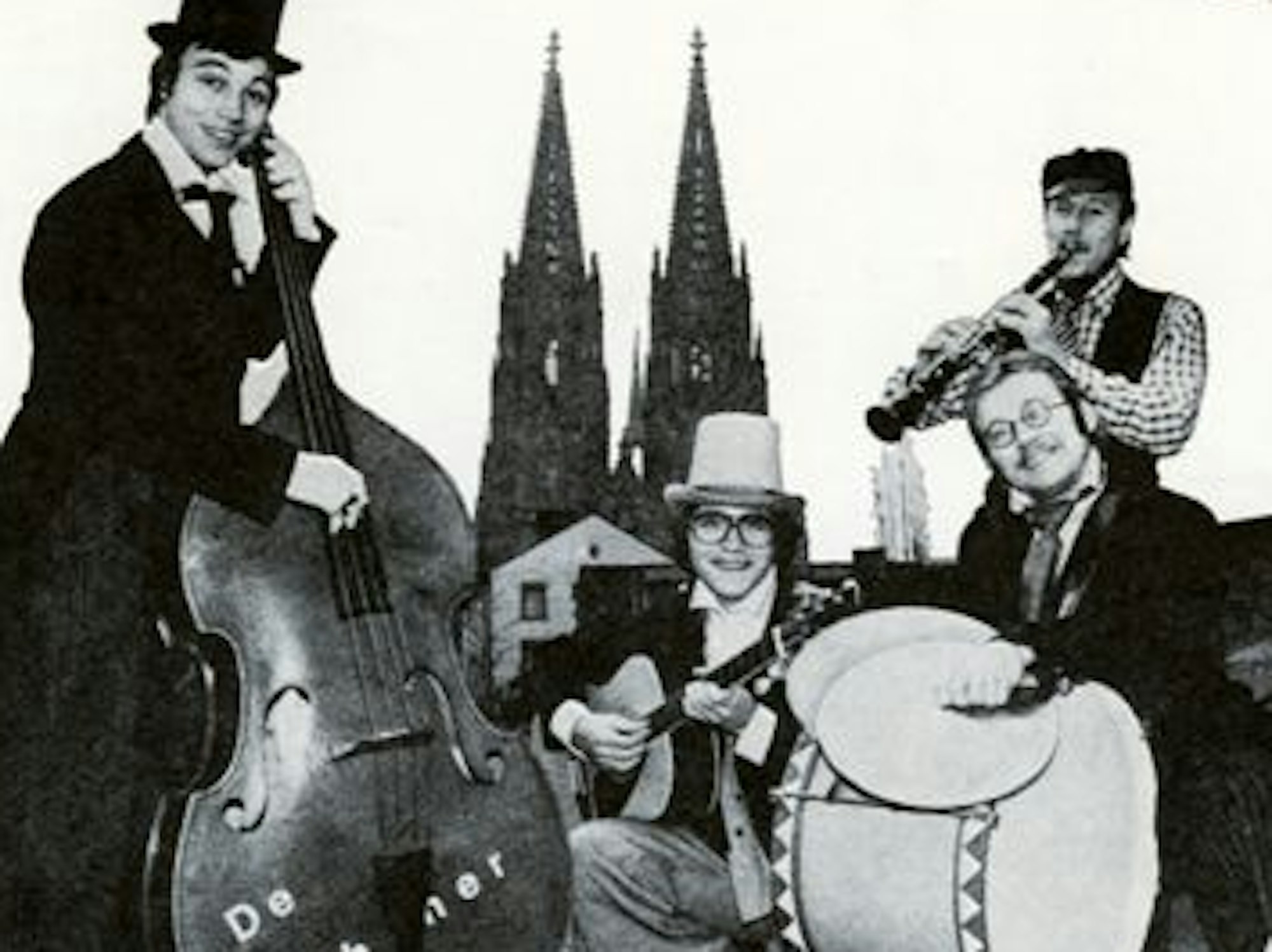 Foto der Band im Jahr 1976