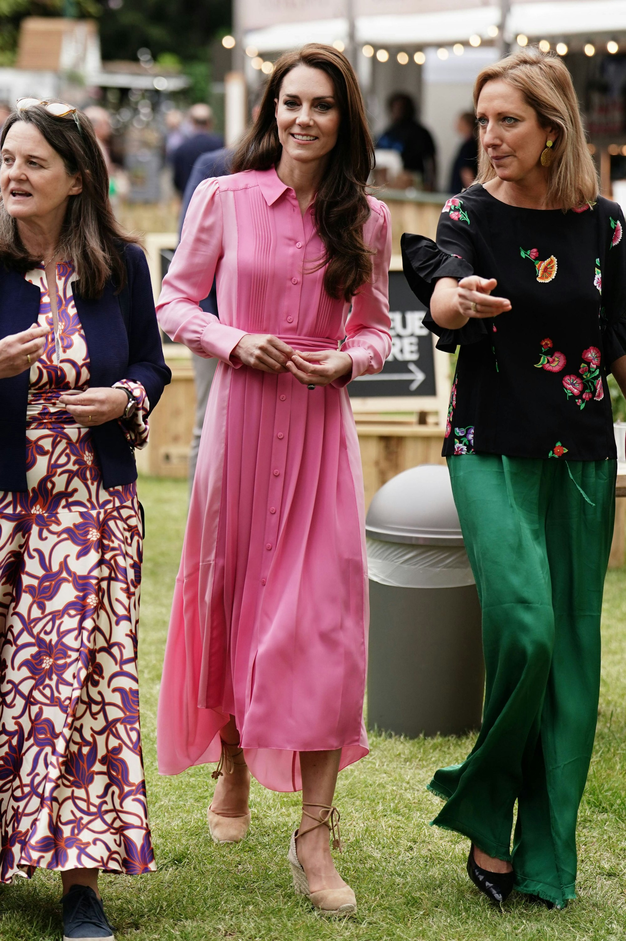 Kate Middleton bei der Chelsea Flower Show in London.