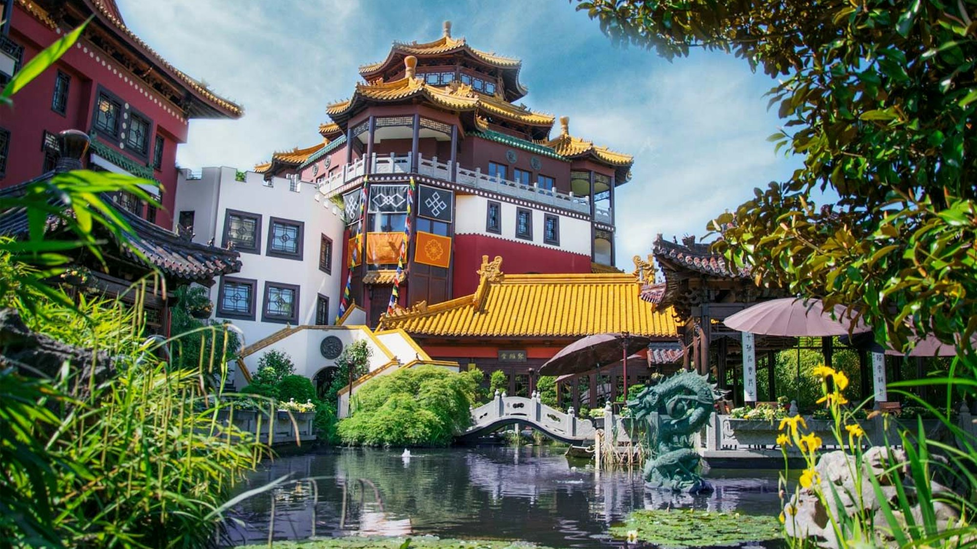 Das Hotel Ling Bao im Phantasialand.