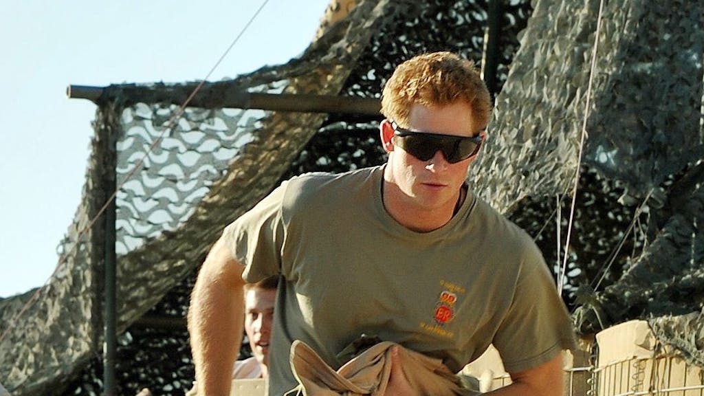 Prinz Harry am 3. November 2012 im britischen Army-Camp in Süd-Afghanistan.