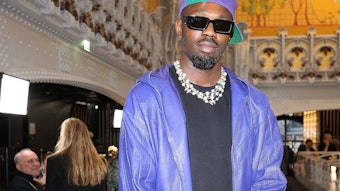 Marcus Thuram zu Gast auf der Paris Fashion Week am 22. Mai 2023.