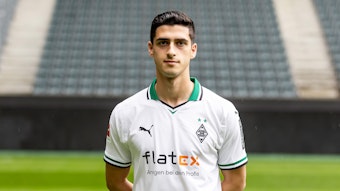 Grant-Leon Ranos, hier am 11. Juli 2023, Stürmer von Fußball-Bundesligist Borussia Mönchengladbach in der Saison 2023/2024.