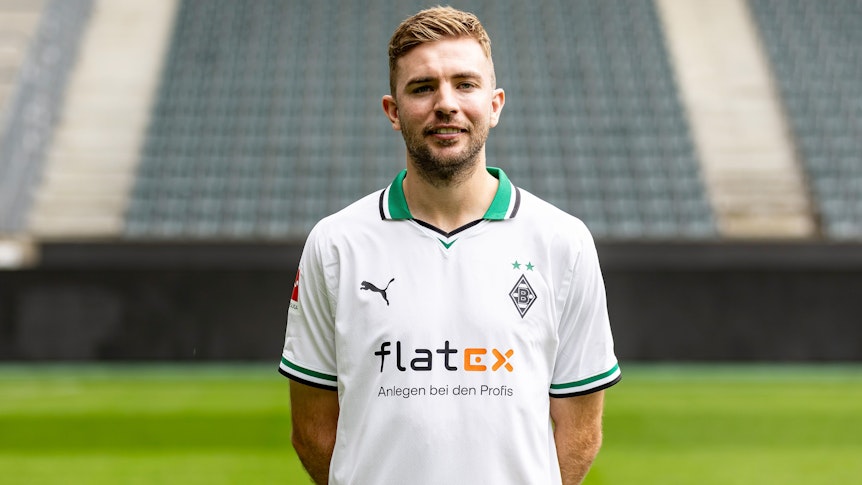 Christoph Kramer, Mittelfeldspieler von Fußball-Bundesligist Borussia Mönchengladbach in der Saison 2023/2024.