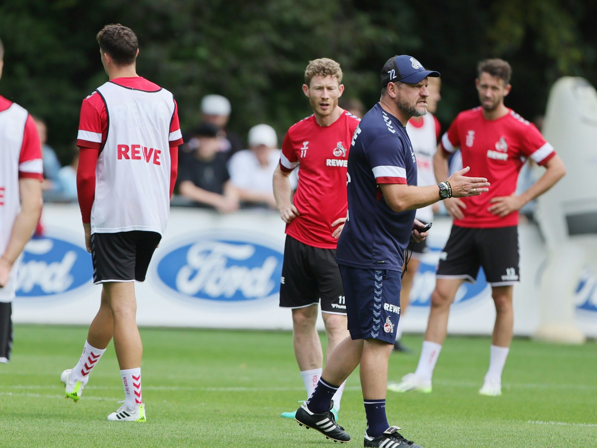 Steffen Baumgart im Training des 1. FC Köln.