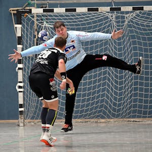 04.09.2022, Handball-Bergische Panther-Tus Opladen

TZW: Robin Eigenbrod (Panther)

Foto: Uli Herhaus