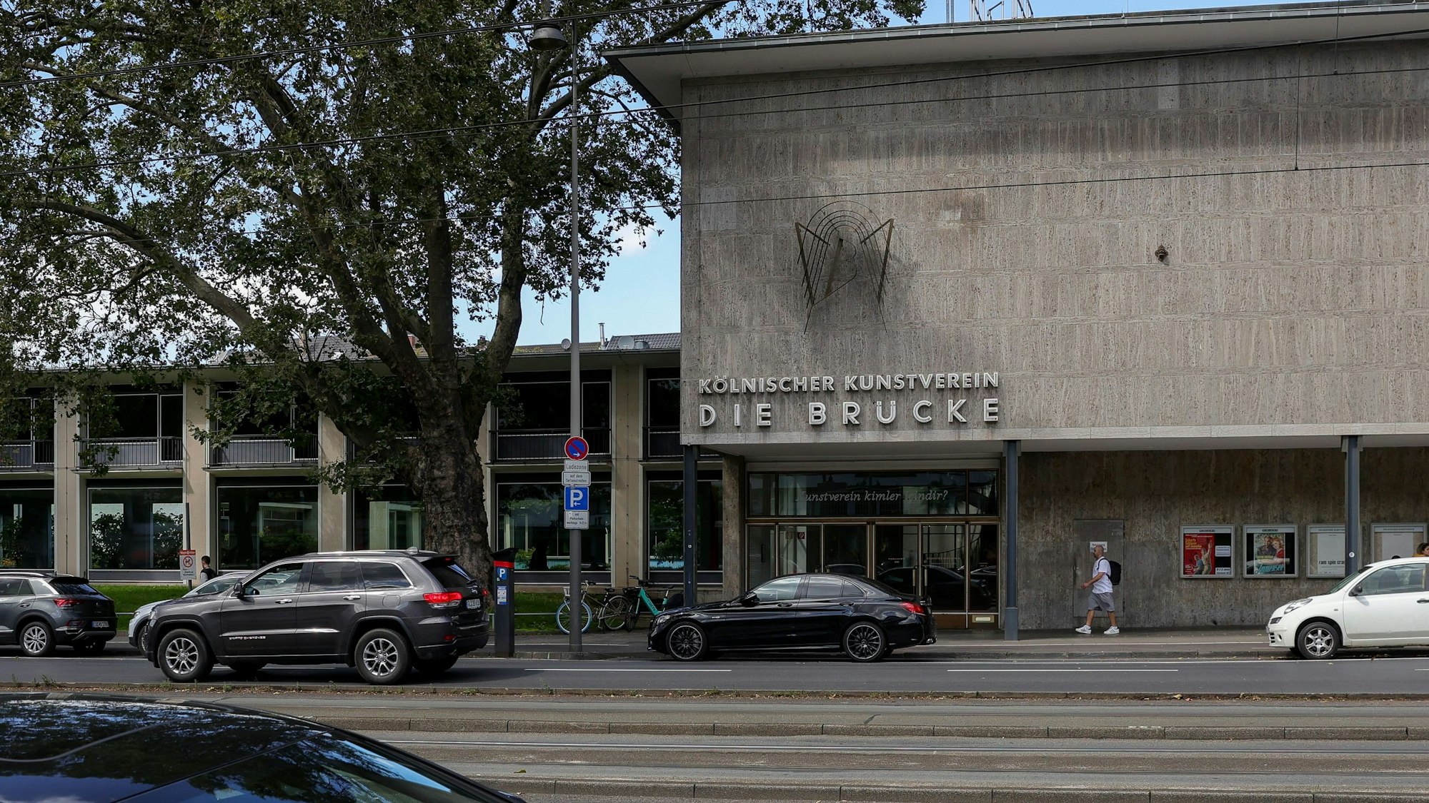 Das Gebäude des Kölnischen Kunstvereins an der Hahnenstraße.