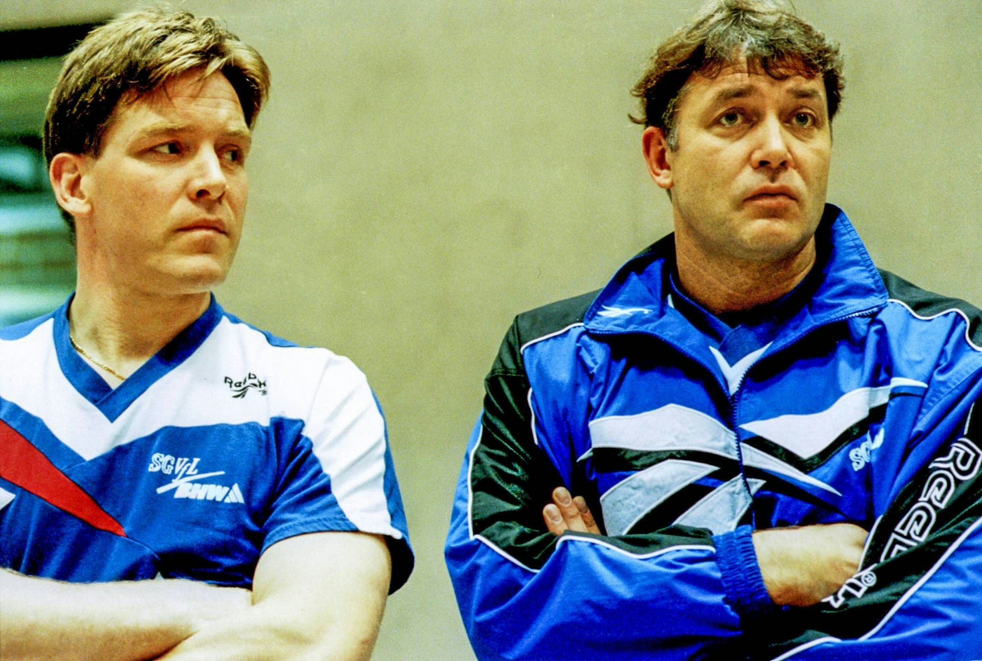 Alfred Gislason als Trainer der SG VfL/BHW Hameln 1997. 