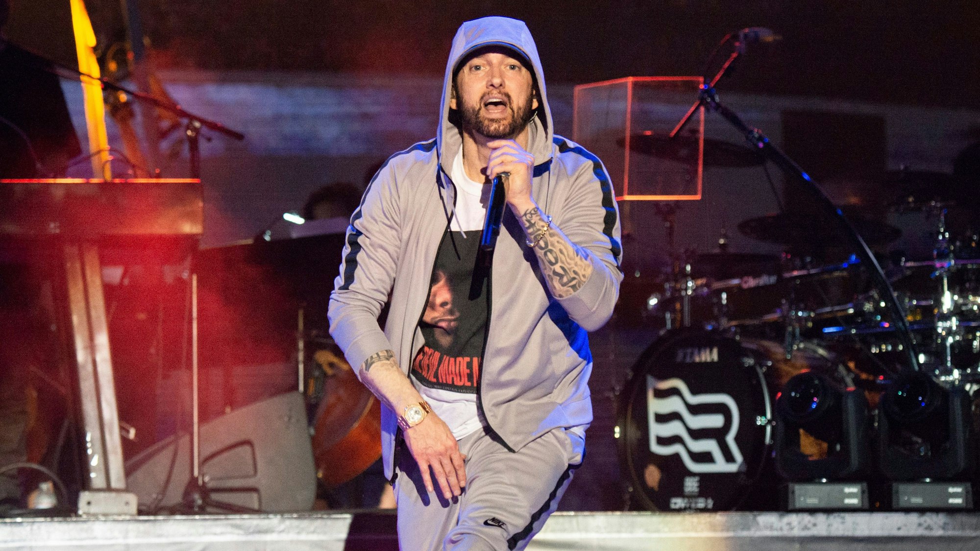 Etablierte sich in einer Szene, die eine afroamerikanischen Ursprung hat: Eminem ist heute einer der bekanntesten Rapper überhaupt.