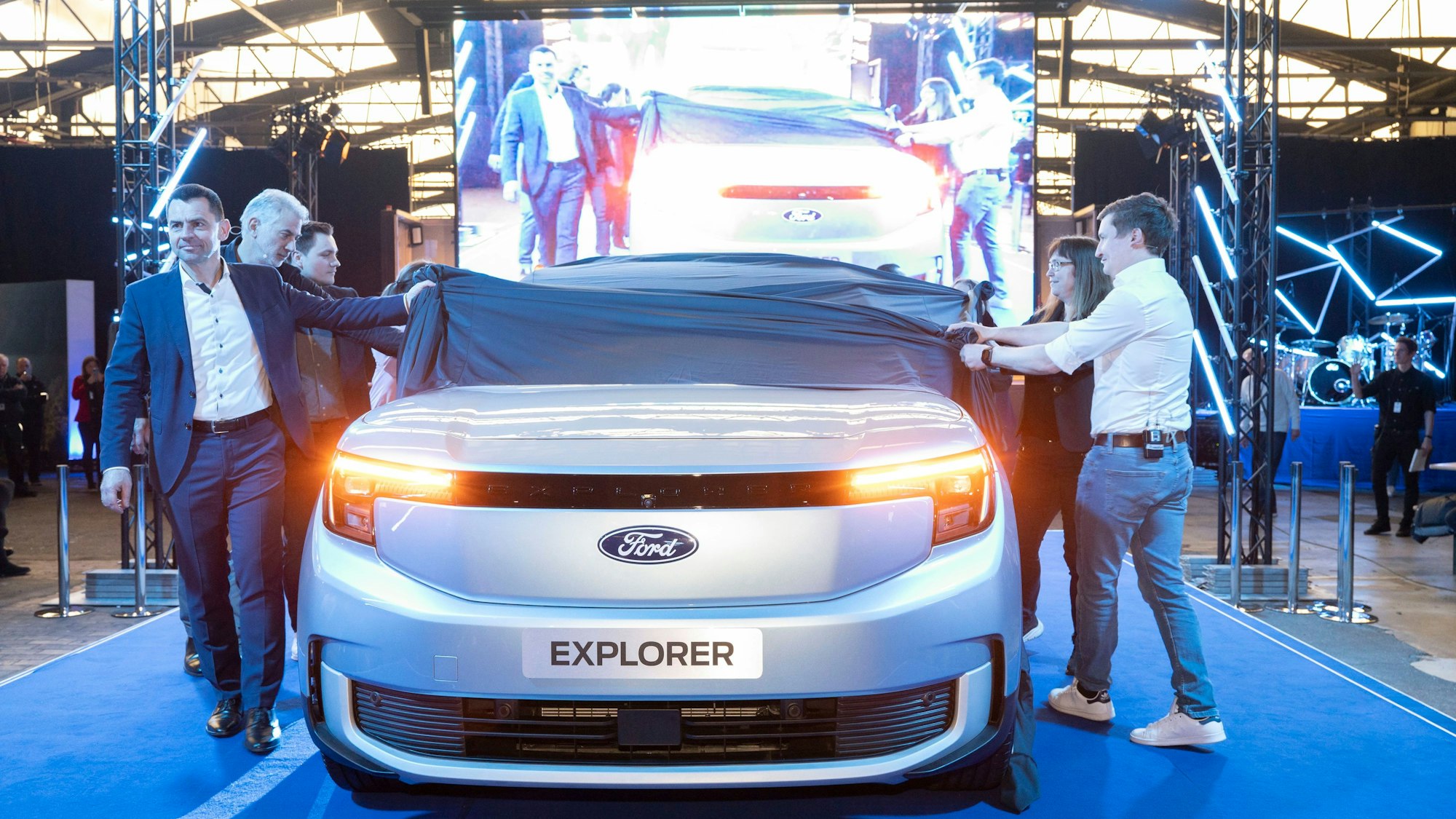 Ford hat das neue Elektro-Modell Explorer erst im März in Köln vorgestellt.