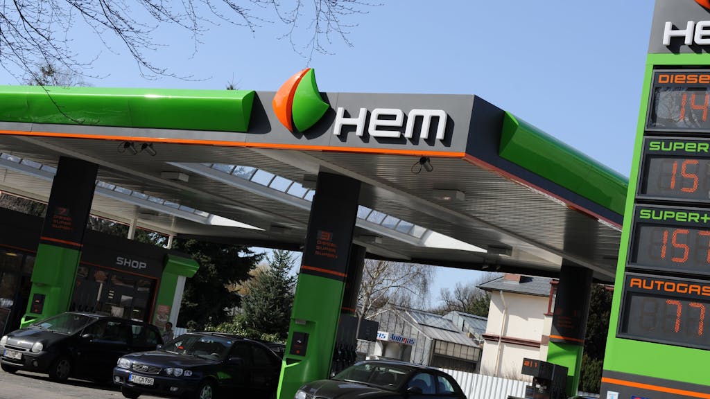 Unser Symbolbild zeigt eine Tankstelle in Hamburg.