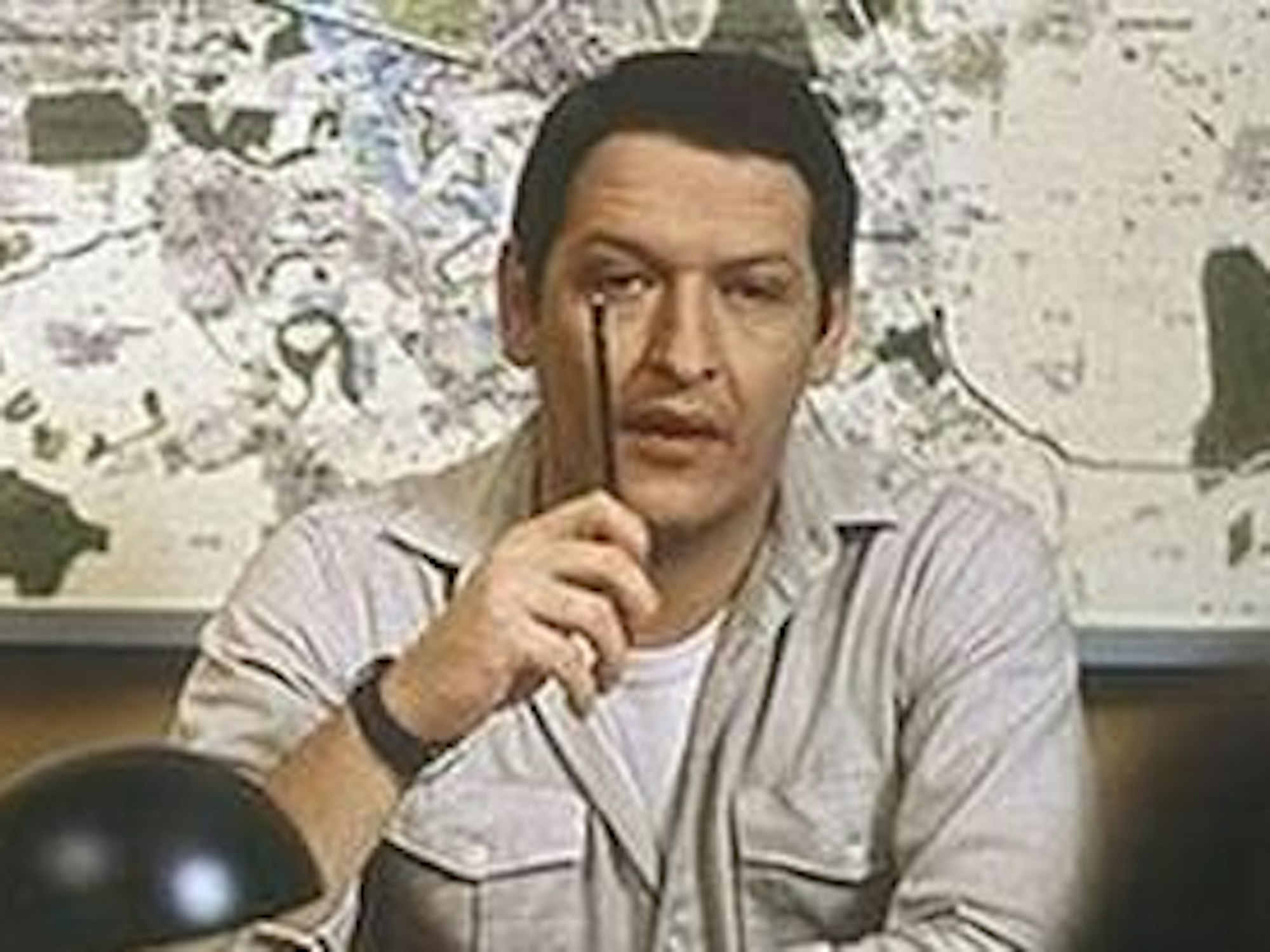 Diether Krebs als Kommissar Nagel 1972 im Tatort