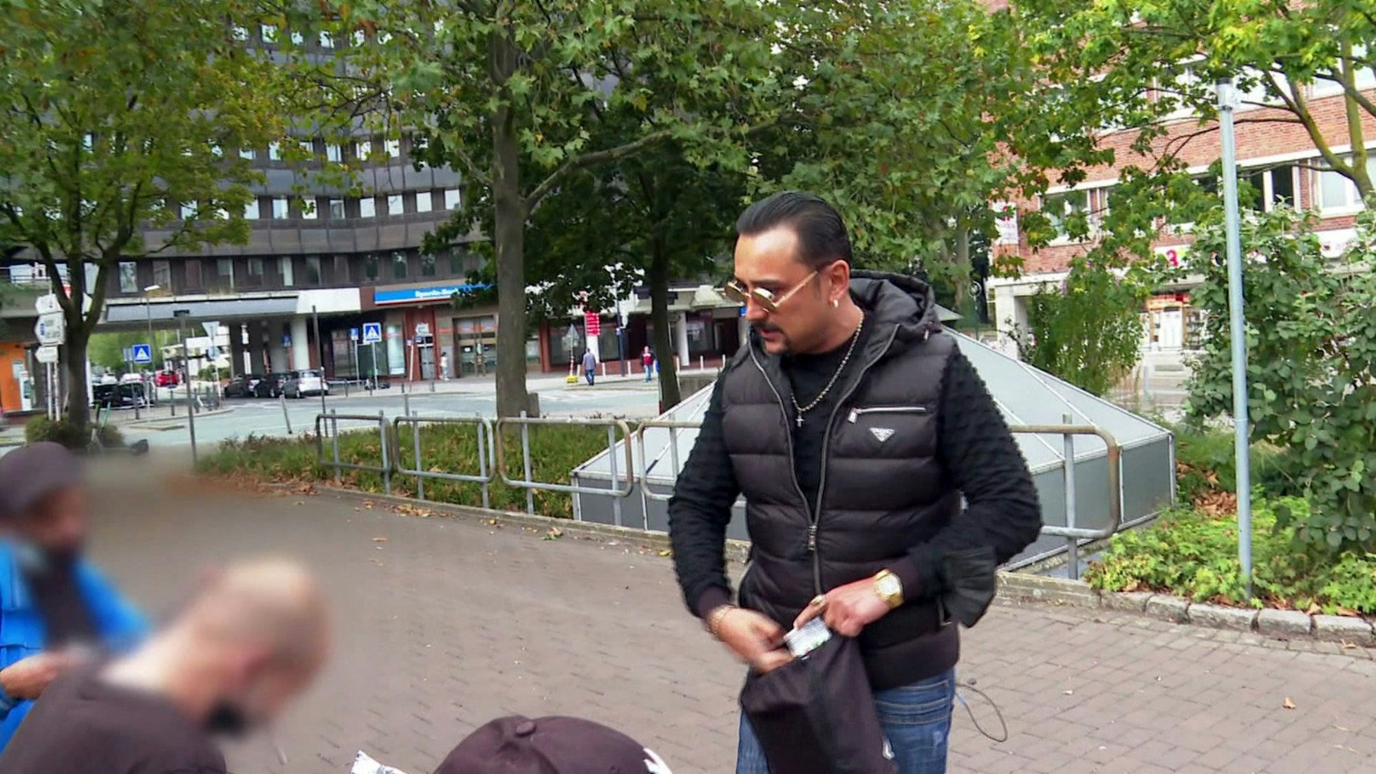 Streetworker Gino unterwegs in Dortmund