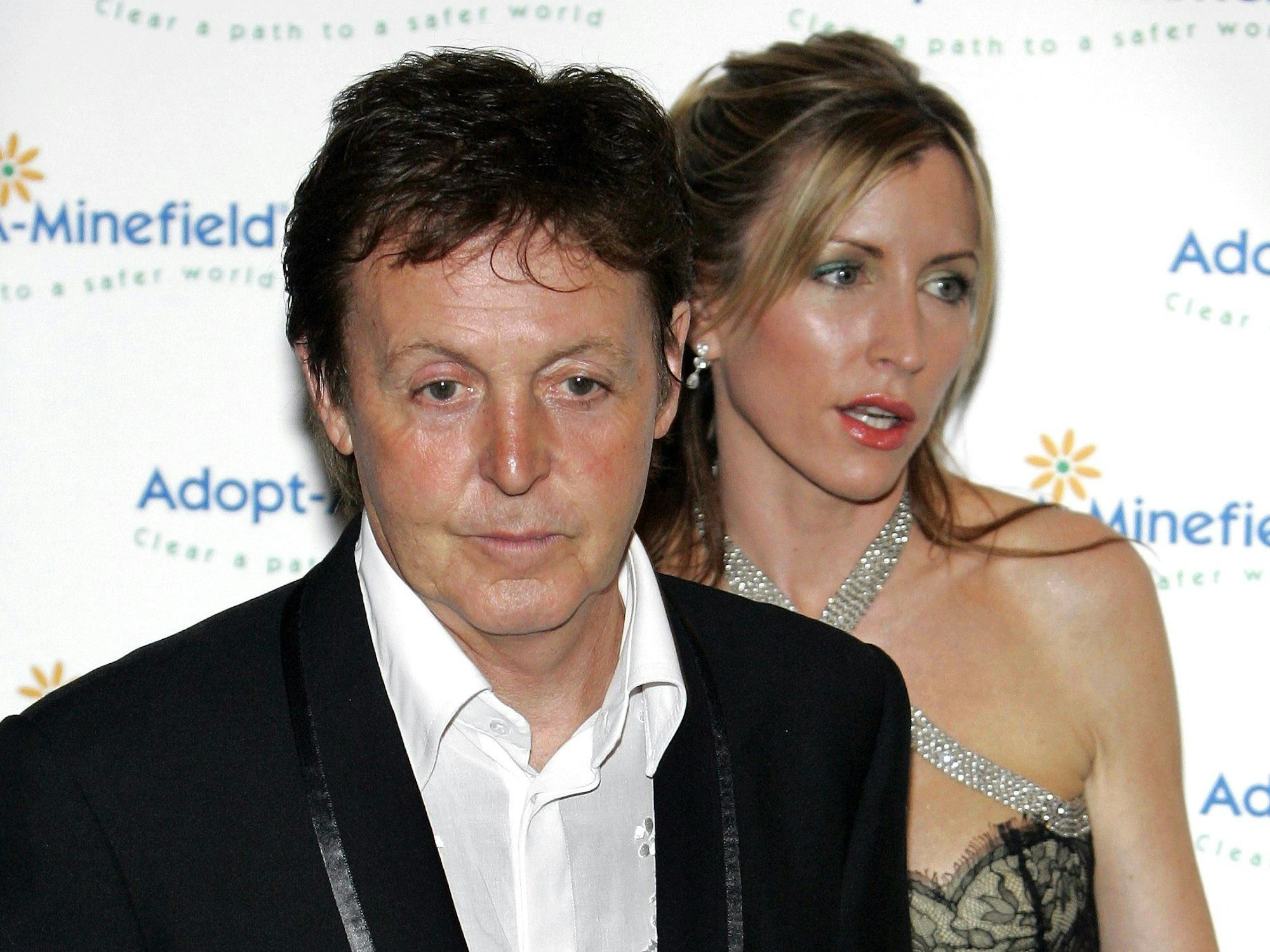 Paul McCartney und seine zweite Ehefrau Heather Mills.
