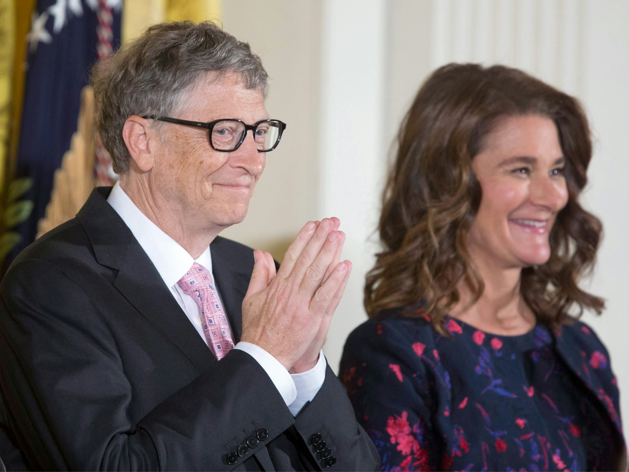 Melinda und Bill Gates 2016.