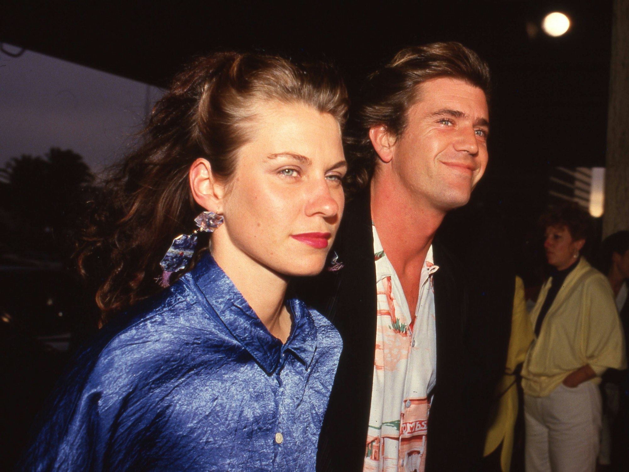 Mel Gibson und Robyn Moore 1986.