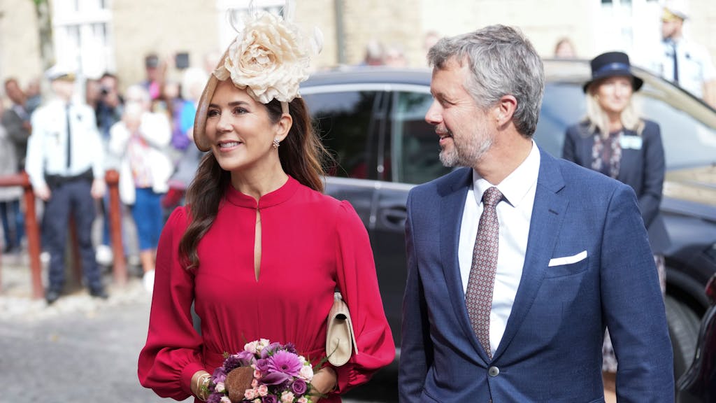 Kronprinz Frederik von Dänemark und seine Frau Mary, Kronprinzessin von Dänemark, nehmen an der Feier zum 250-jährigen Stadtjubiläum von Christiansfeld teil.
