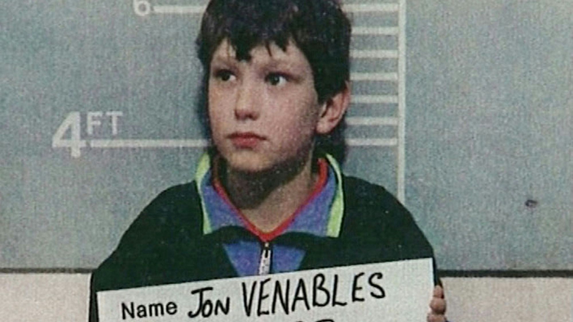 Der damals 10-jährige Jon Venables auf seinem Polizeifoto.