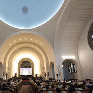 Das Bild zeigt den Jahresempfang der Synagogen-Gemeinde Köln.