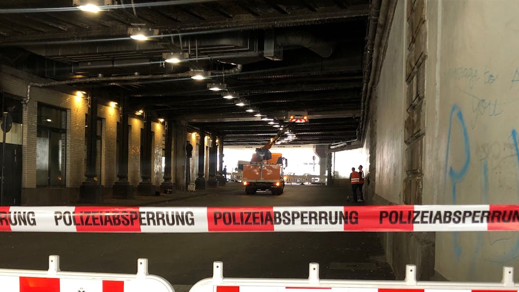 Der Tunnel Johannisstraße unter dem Kölner Hauptbahnhof.