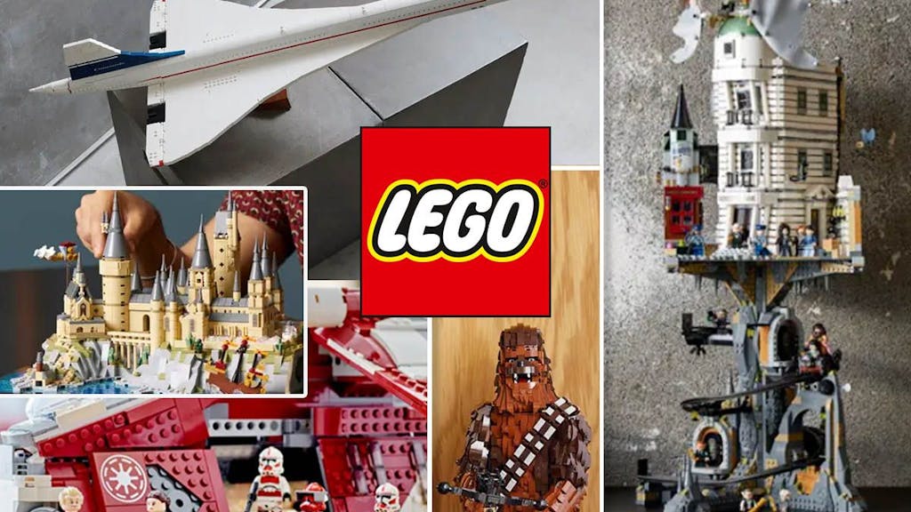 Produktbilder der Lego Neuheiten September 2023: Star Wars, Concorde, Harry Potter