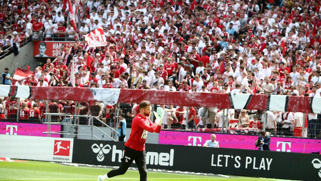 Timo Horn bei seinem Abschied vom 1. FC Köln.