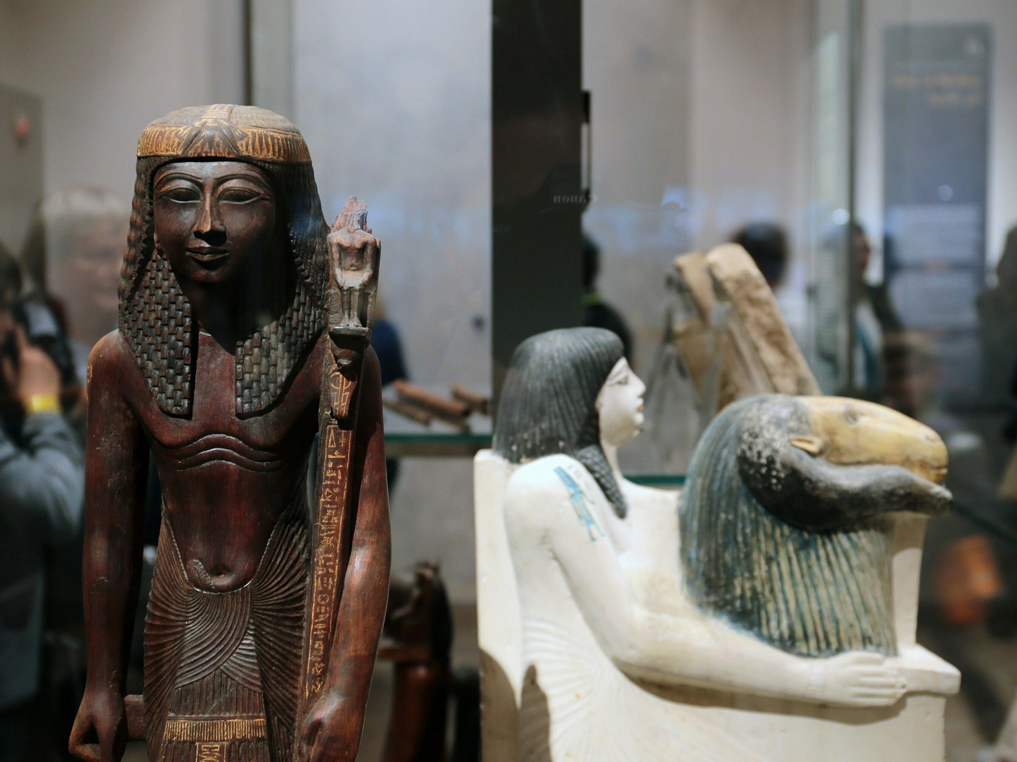 Das „Museo delle Antichità Egizie“ in Turin (Italien) mit seiner Ausstellung zu ägyptischer Kunst und Kultur, hier im November 2015.