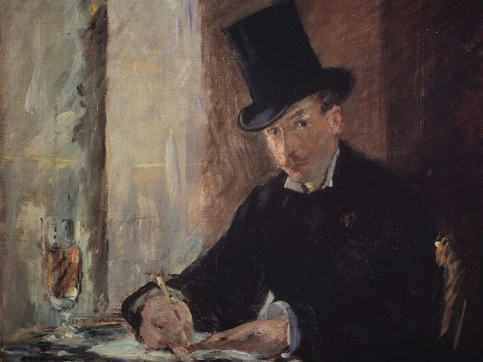 „Chez Tortoni“ von Édouard Manet