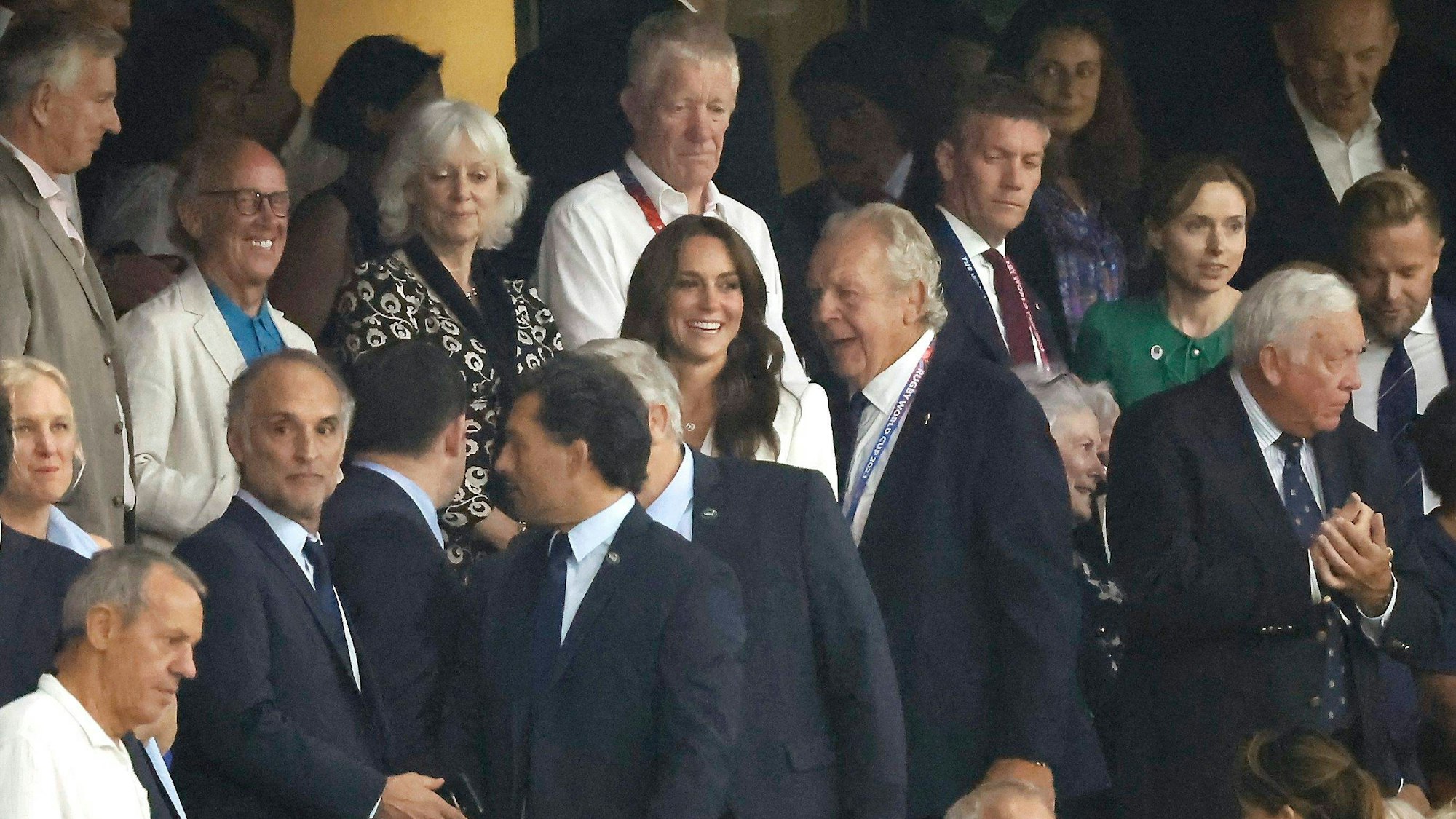 Kate Middleton beim Coupe du Monde de Rugby 2023.