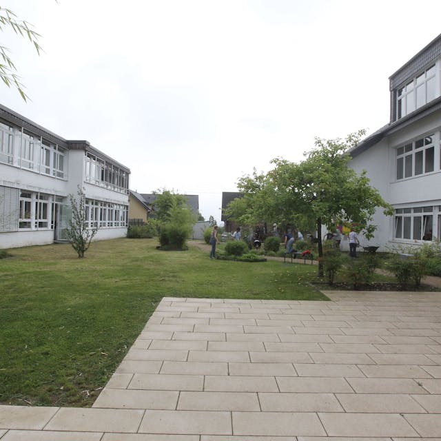 Die Gesamtschule Neunkirchen feiert ihr zehnjähriges Bestehen
Der neu gestaltete Innenhof