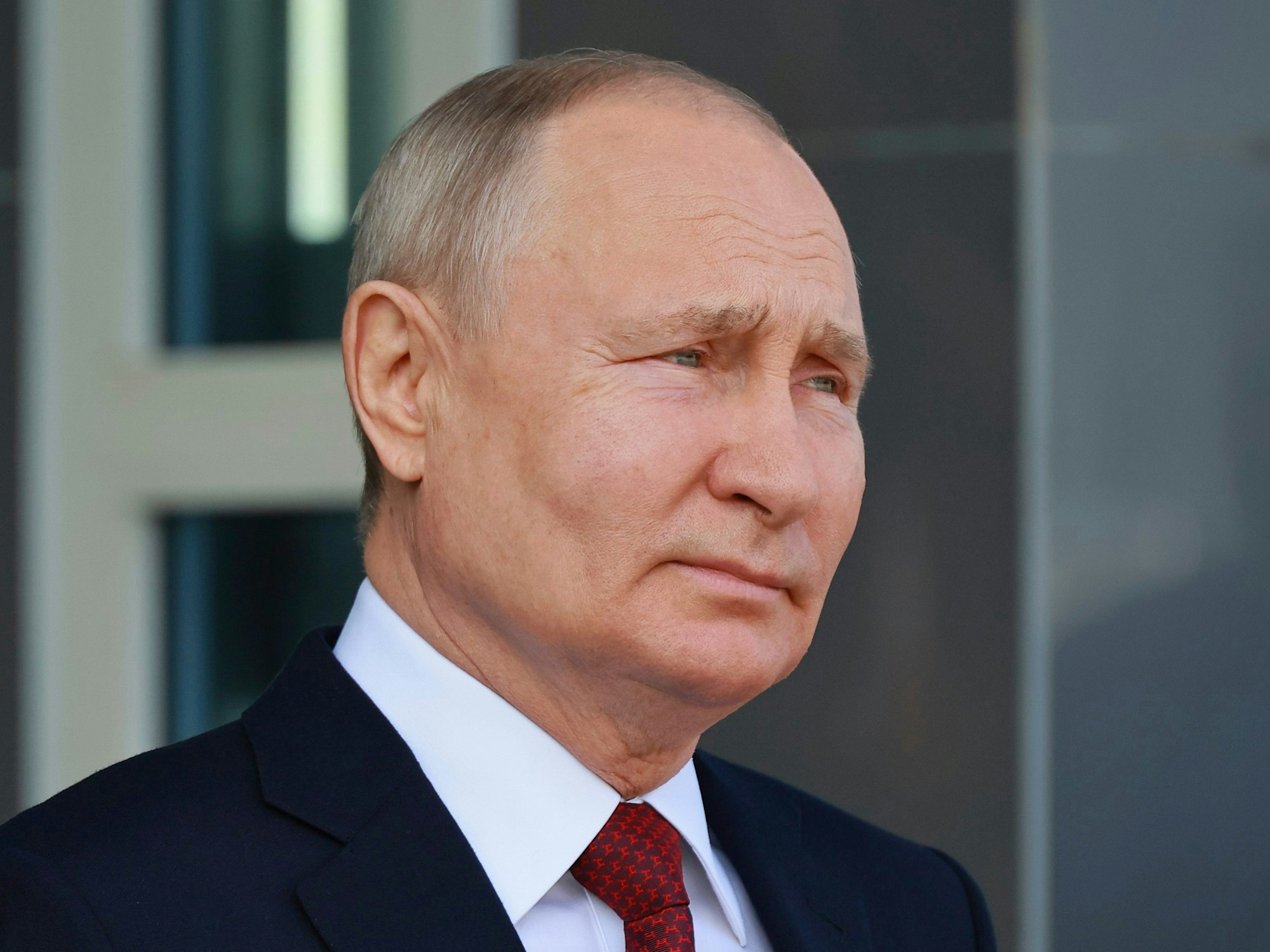 Heute Kriegstreiber und Despot: Russlands Präsident Wladimir Putin am 13. September in der Oblast Armur.