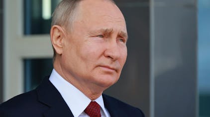 Heute Kriegstreiber und Despot: Russlands Präsident Wladimir Putin am 13. September in der Oblast Armur.