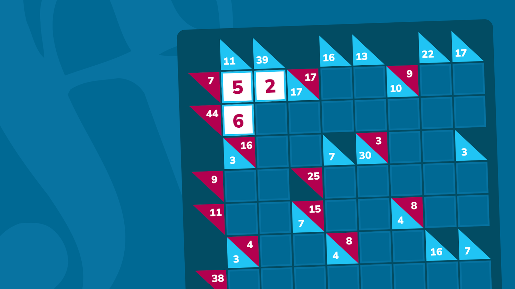 Kakuro ist das spannende Logik-Rätsel, das Kreuzwort und Sudoku miteinander verbindet.