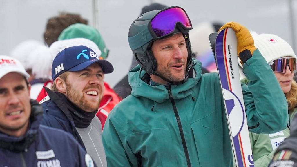 Ski-Legende Aksel Lund Svindal (l.), hier bei einem Weltcup-Event am 20. Januar 2023 in Kitzbühel, wird zum ersten Mal Vater.