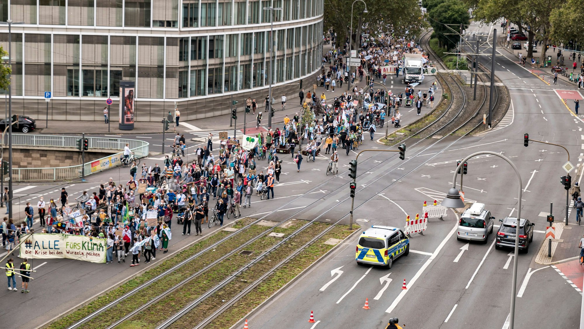 Mit ca. 25.000 Teilnehmern fand am 24. September der Globale Klimastreik in Köln statt.
