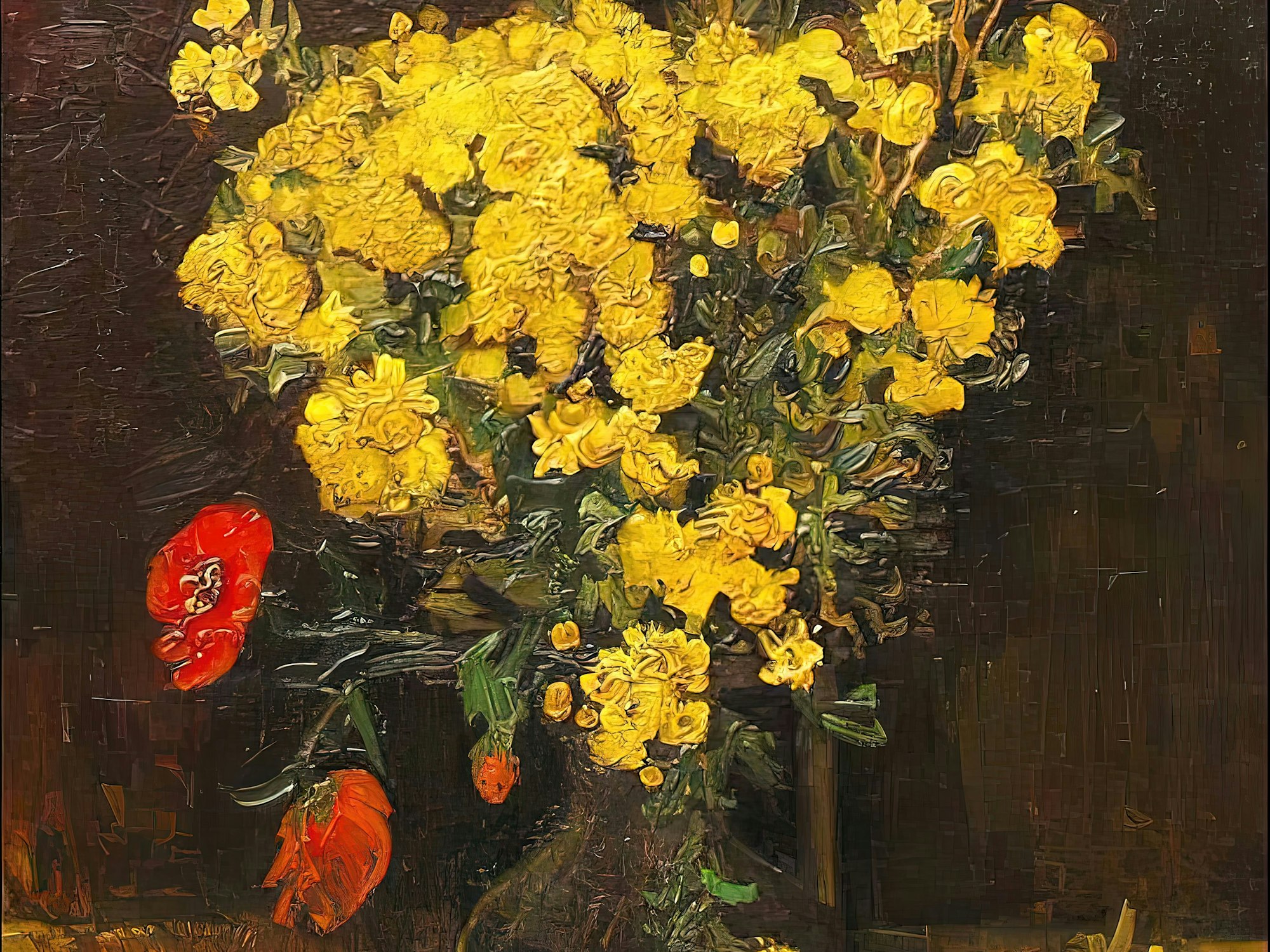 „Vase mit Pechnelken“ von Vincent van Gogh