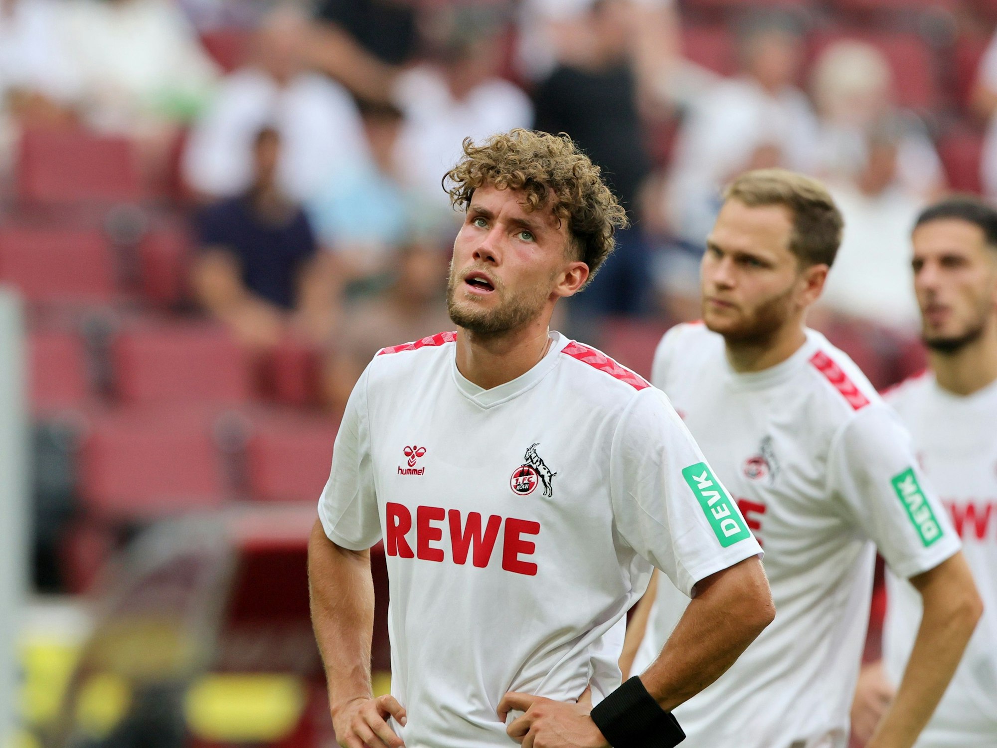 FC-Stürmer Luca Waldschmidt zeigte sich nach der 1:3-Niederlage gegen die TSG Hoffenheim (16. September 2023) enttäuscht.