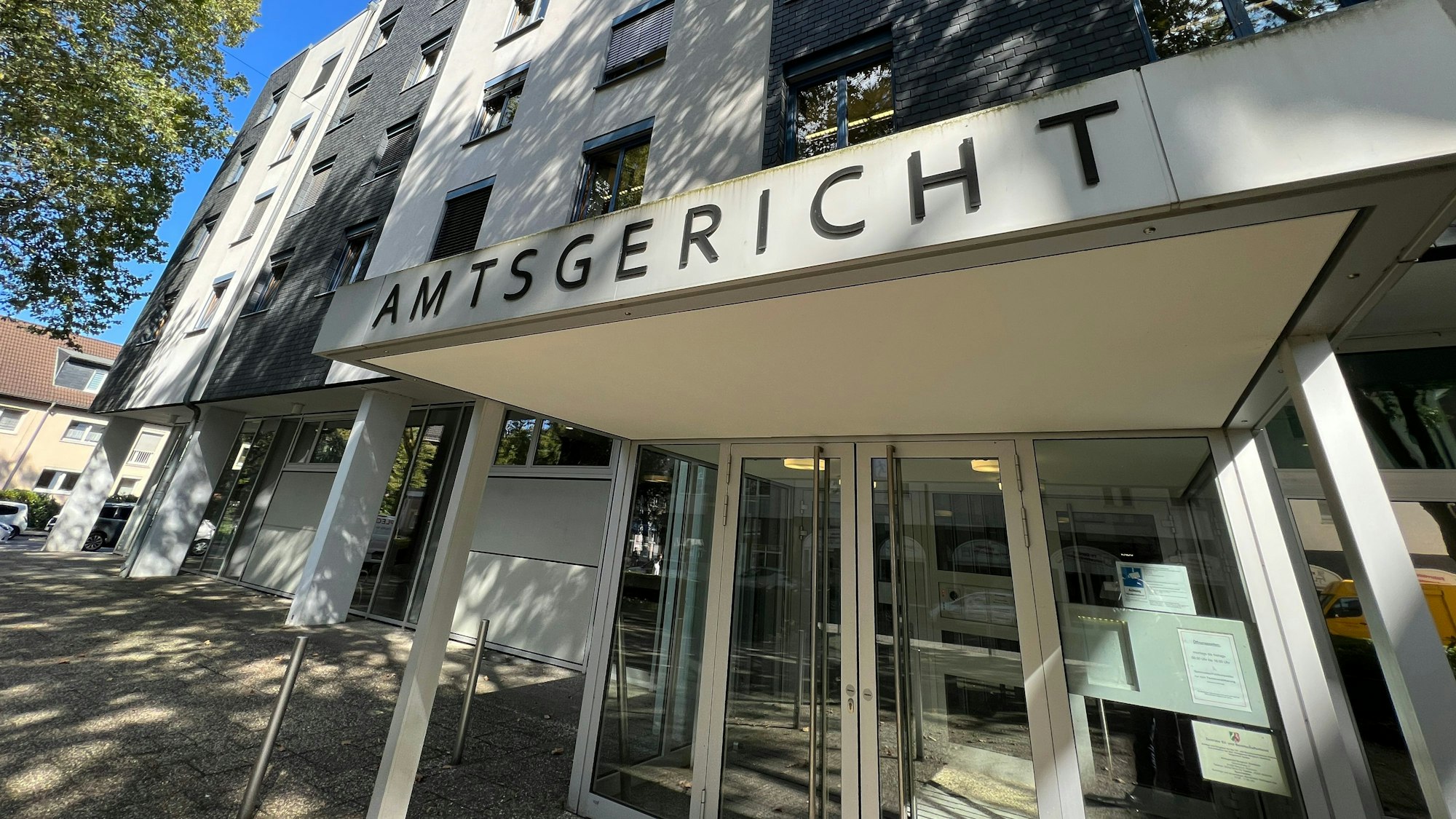 Das Amtsgericht Leverkusen in Opladen